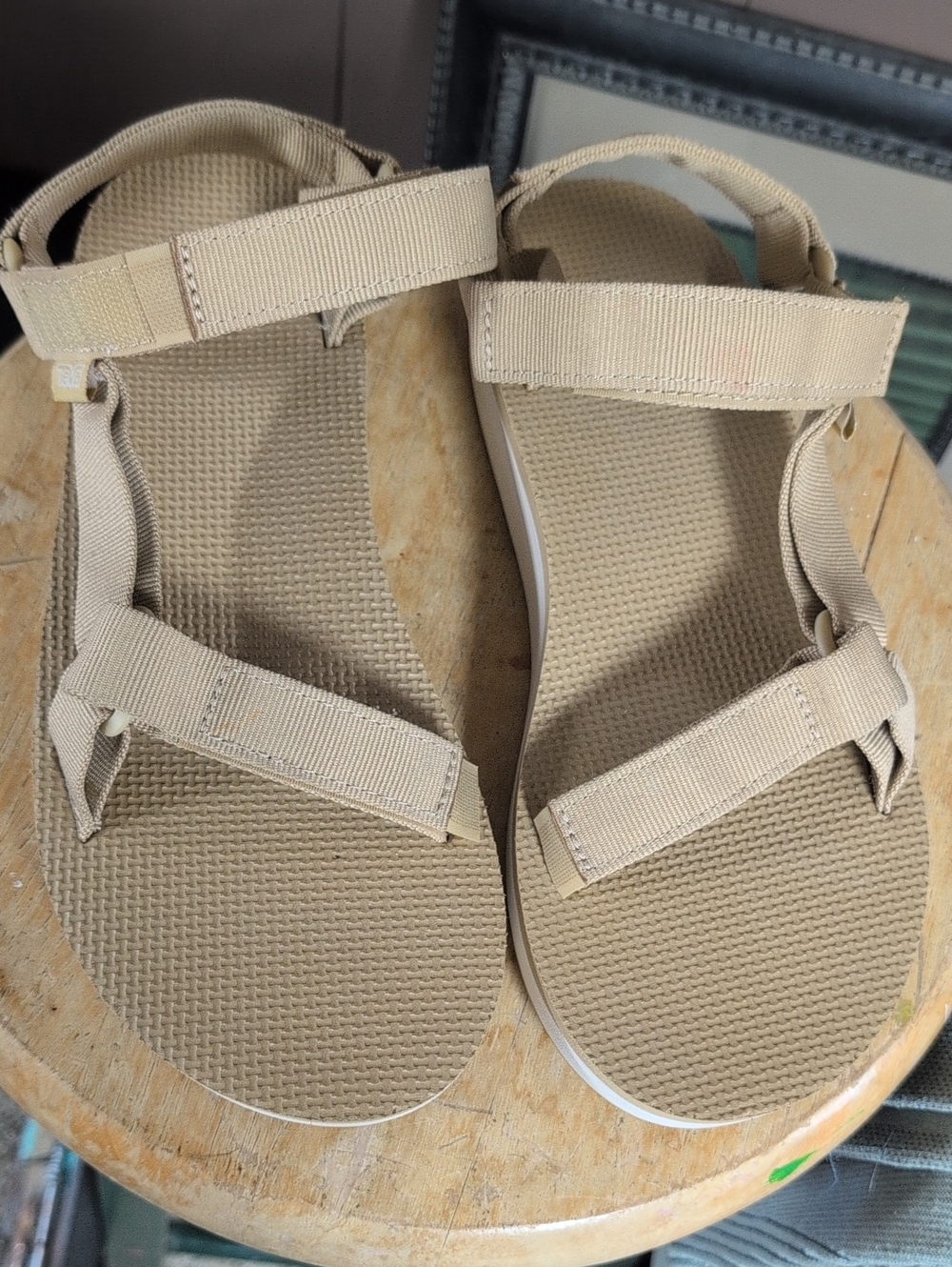 Teva Women's Tan Adjustable Strap Sport Sandals